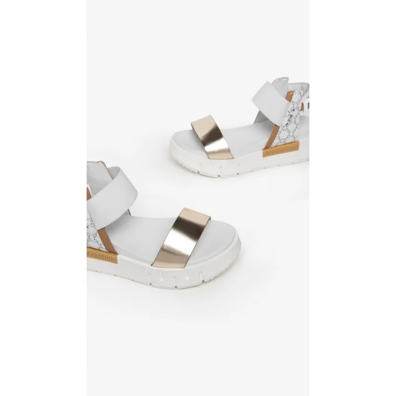 SANDALI DA DONNA IN PELLE NEROGIARDINI