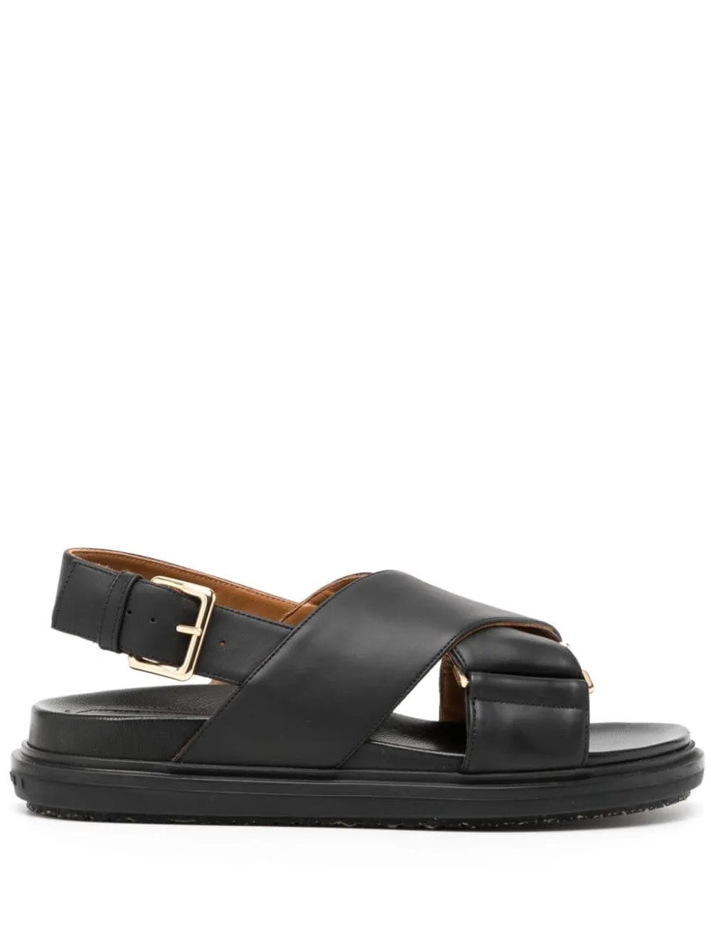Sandali Fussbett in nero - donna