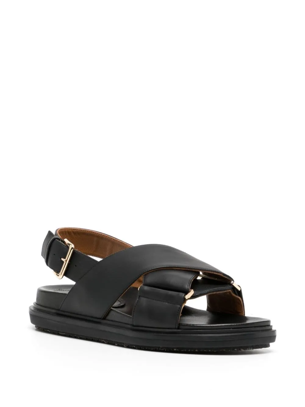 Sandali Fussbett in nero - donna