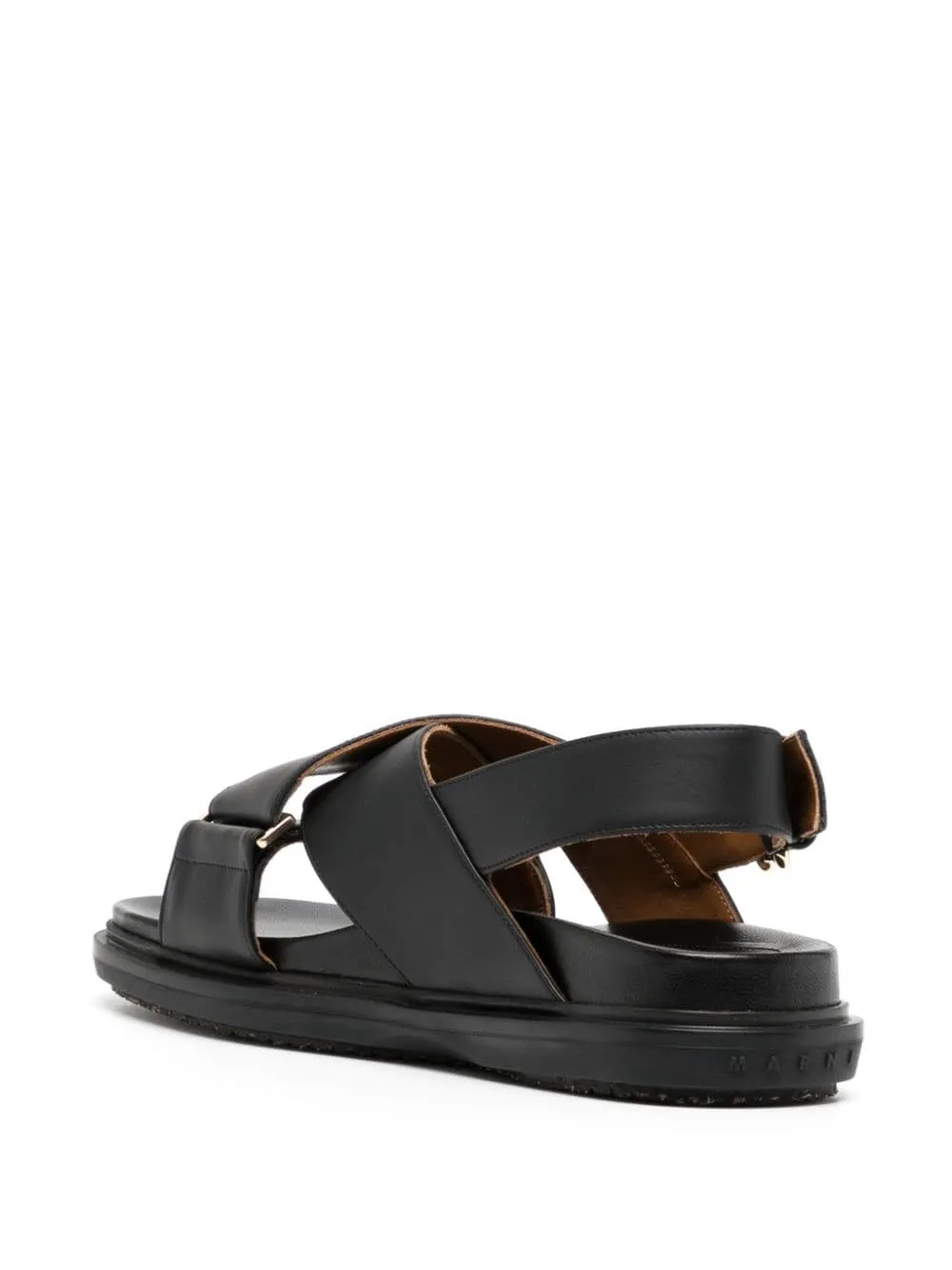 Sandali Fussbett in nero - donna