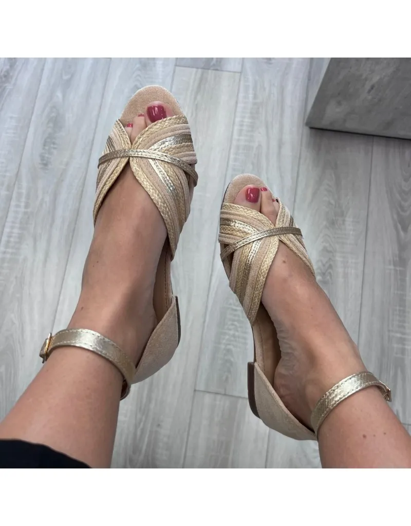 SANDALI SIMFRIDA BEIGE