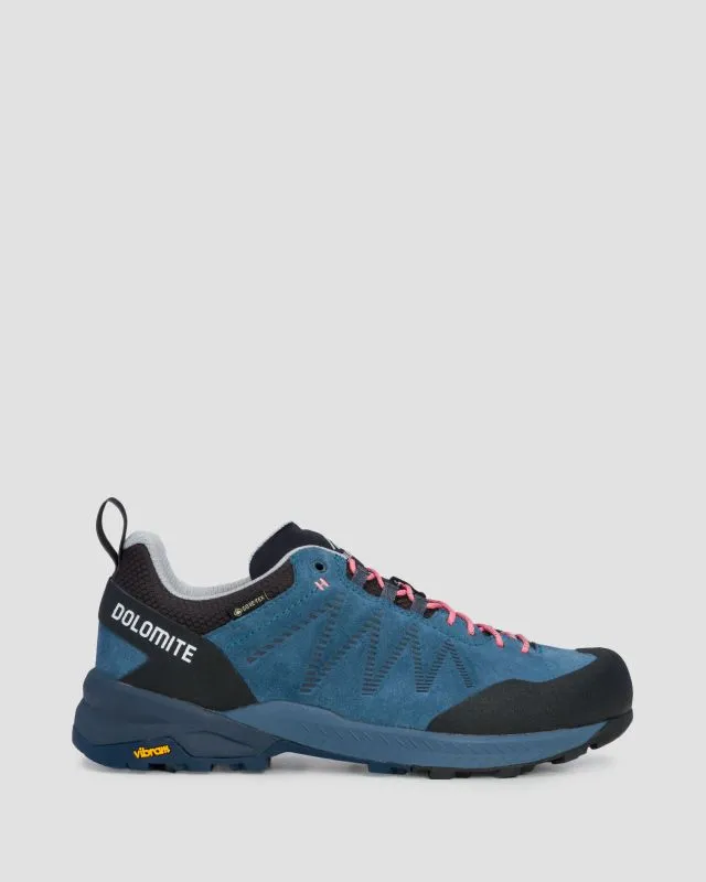 Scarpe blu scuro basse da trekking da uomo Dolomite Crodarossa Leather GTX