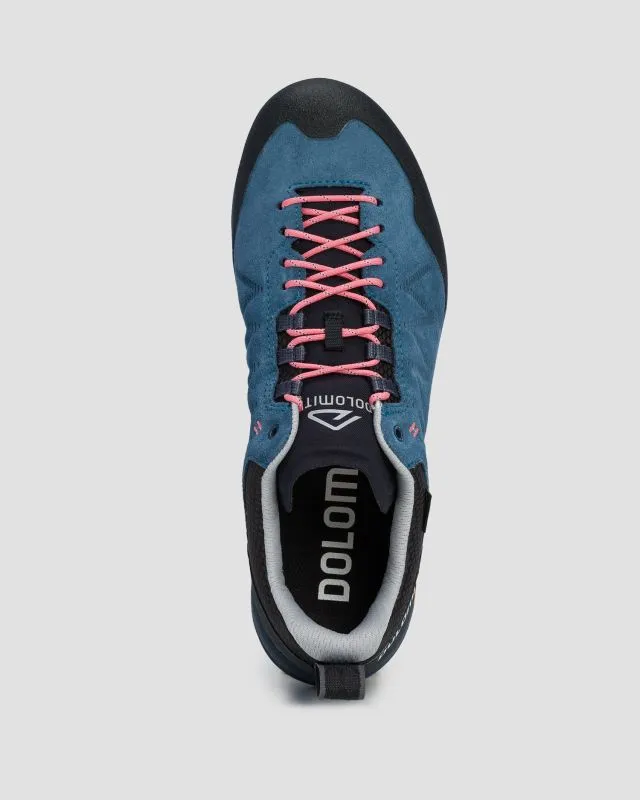 Scarpe blu scuro basse da trekking da uomo Dolomite Crodarossa Leather GTX
