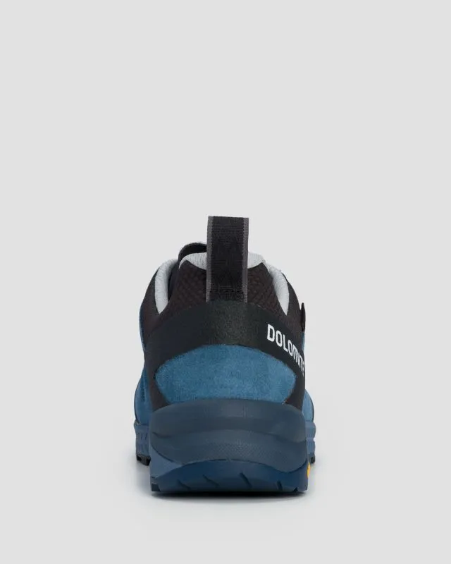 Scarpe blu scuro basse da trekking da uomo Dolomite Crodarossa Leather GTX
