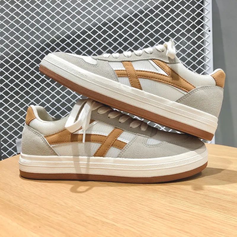 Scarpe da skate casual piatte e traspiranti alla moda da uomo  NEW   