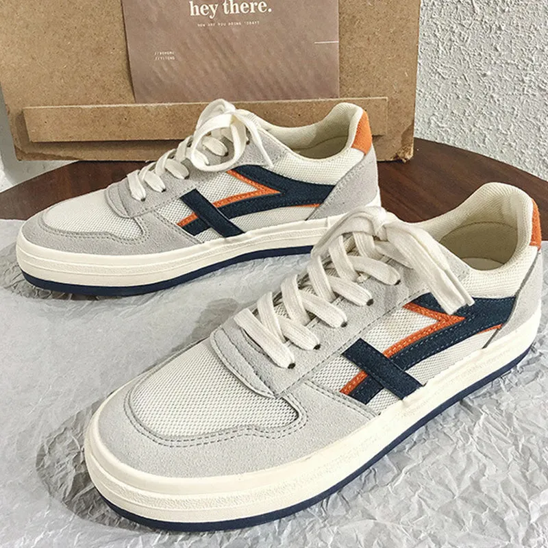 Scarpe da skate casual piatte e traspiranti alla moda da uomo  NEW   