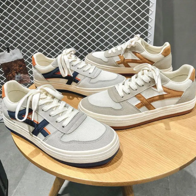 Scarpe da skate casual piatte e traspiranti alla moda da uomo  NEW   
