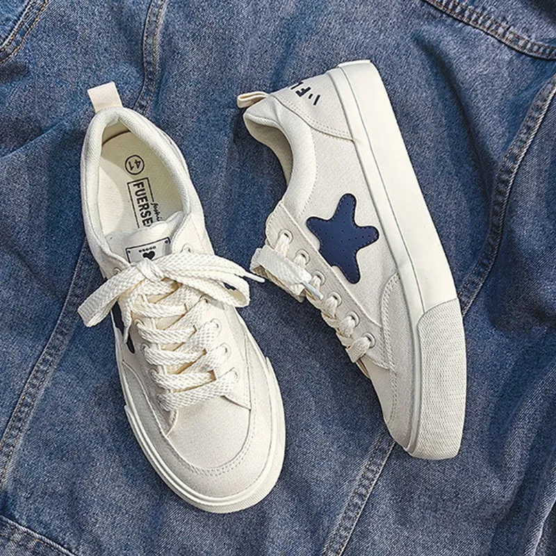 Scarpe da skate casual piatte in tela traspirante moda uomo  NEW   