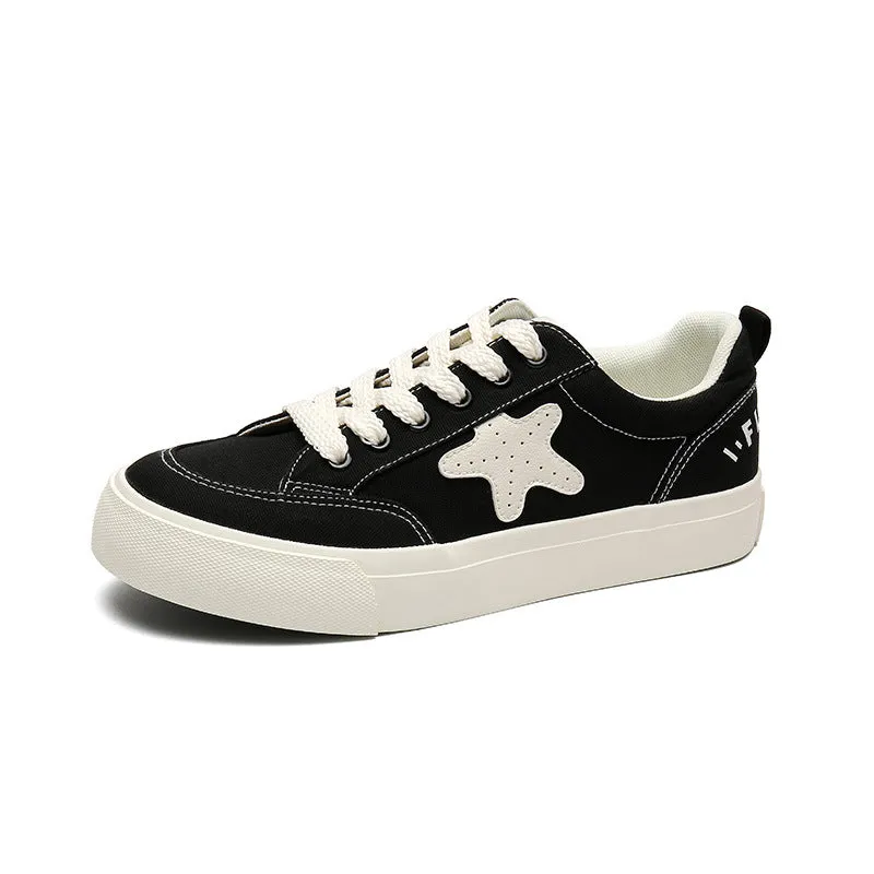 Scarpe da skate casual piatte in tela traspirante moda uomo  NEW   