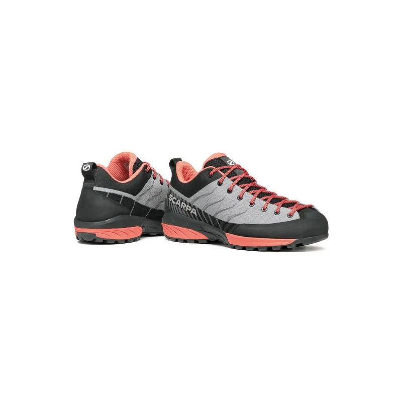 Scarpe da trekking da donna Scarpa Mescalito Planet (grigio chiaro corallo)