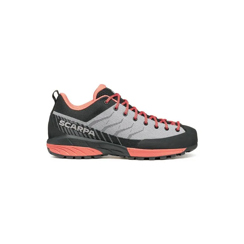 Scarpe da trekking da donna Scarpa Mescalito Planet (grigio chiaro corallo)