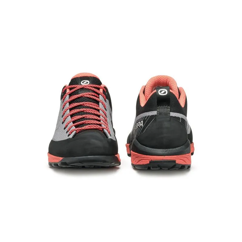 Scarpe da trekking da donna Scarpa Mescalito Planet (grigio chiaro corallo)