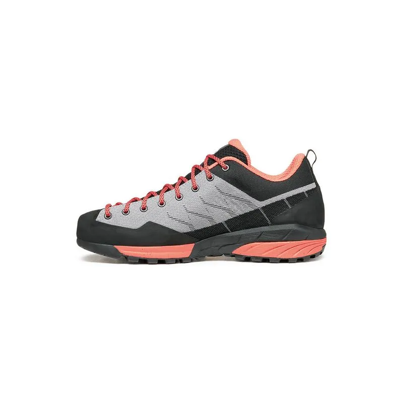 Scarpe da trekking da donna Scarpa Mescalito Planet (grigio chiaro corallo)