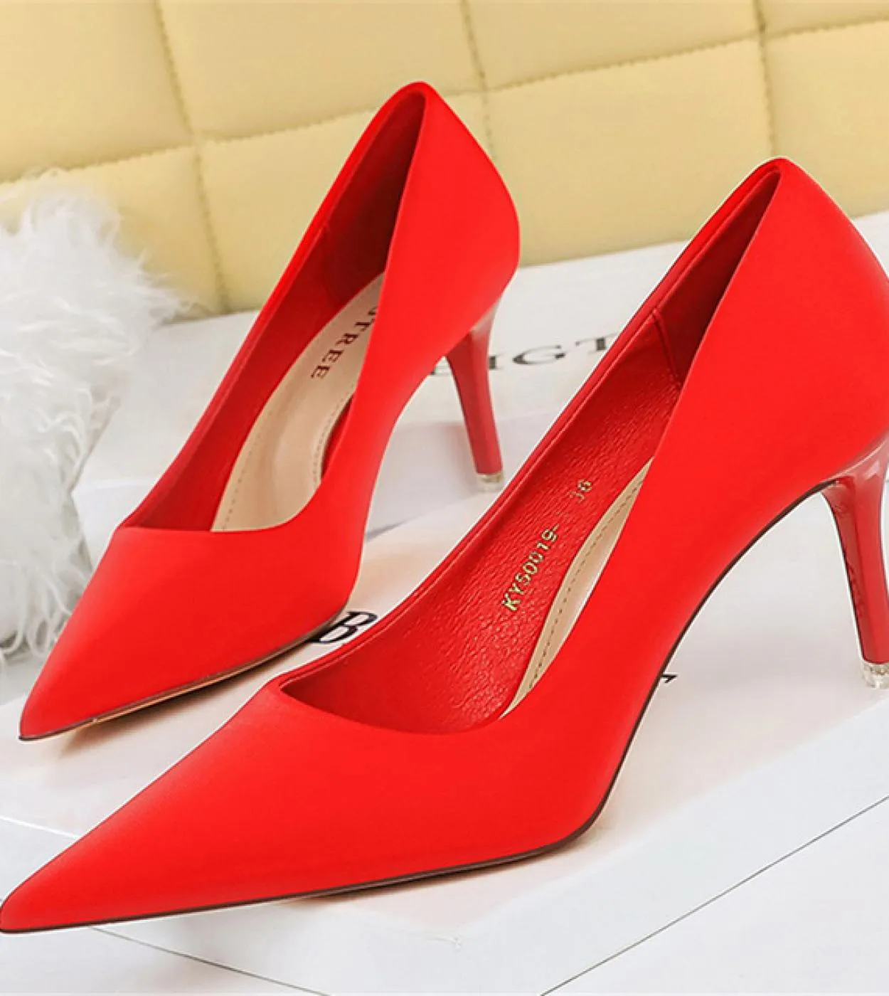 Scarpe Tacco Basso Viola Scarpa Sposa Donna Tacco Matrimonio Viola 2023 Donna Elegante