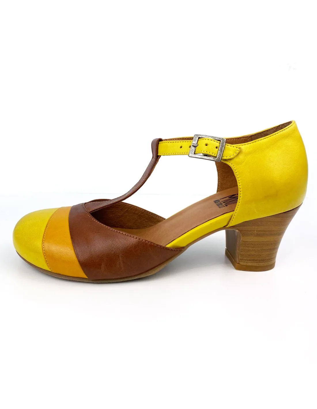 SCARPETTA IN PELLE "FLARE"