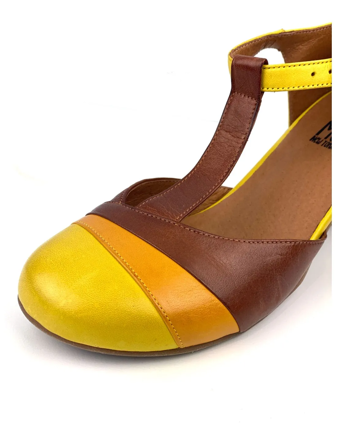 SCARPETTA IN PELLE "FLARE"