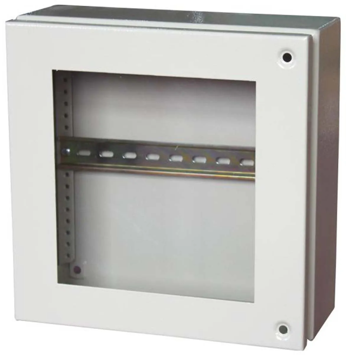 Scatola di derivazione RS PRO, Acciaio Grigio, 300 x 300 x 120mm, IP65
