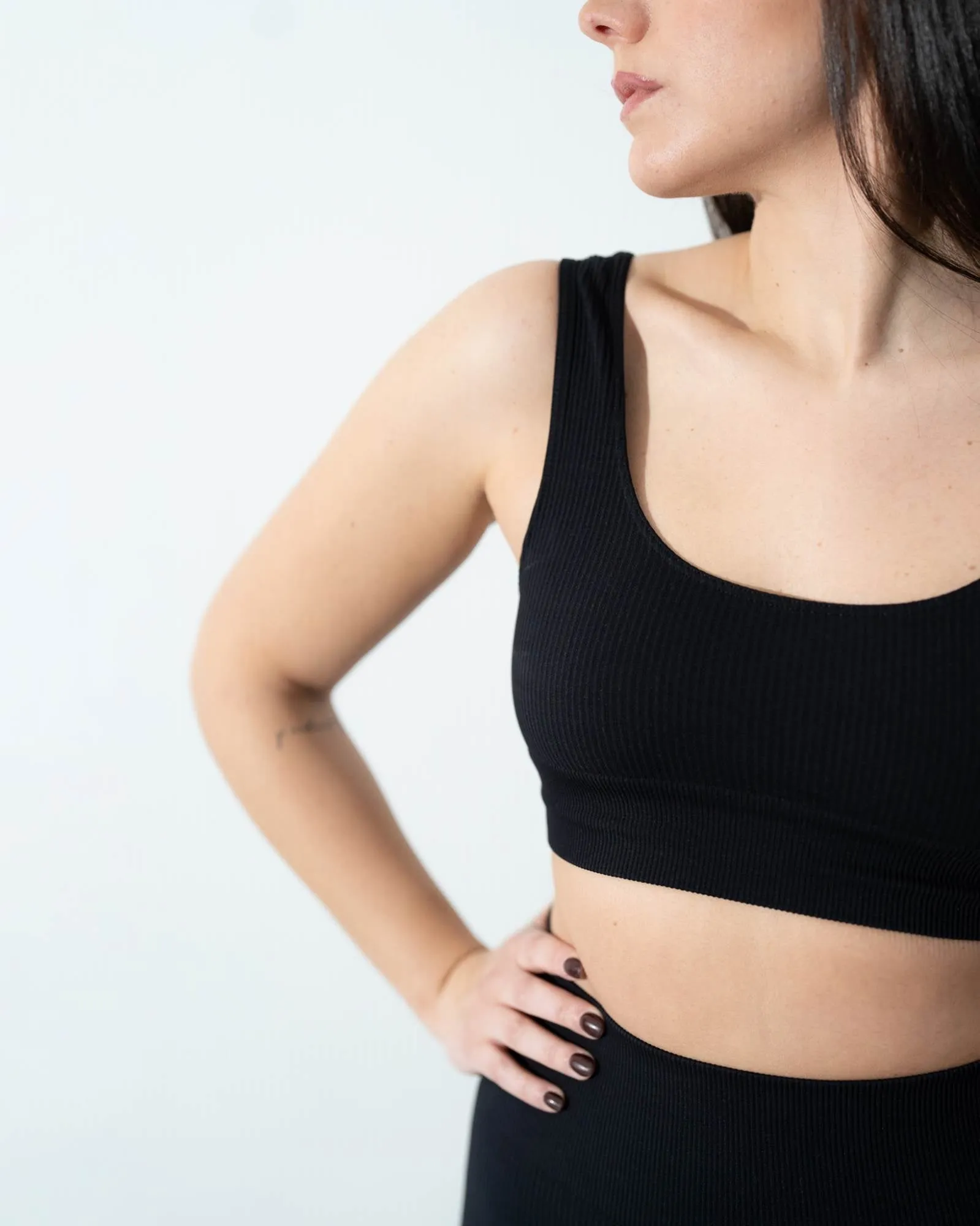 SEAMLESS BRA ALTHAEA  BLACK