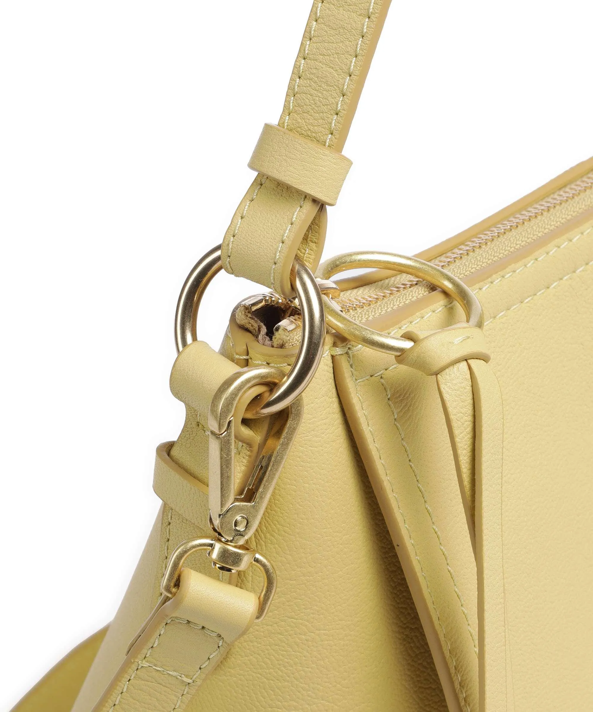  See by Chloé Joan Borsa a spalla pelle di vacchetta grana giallo  