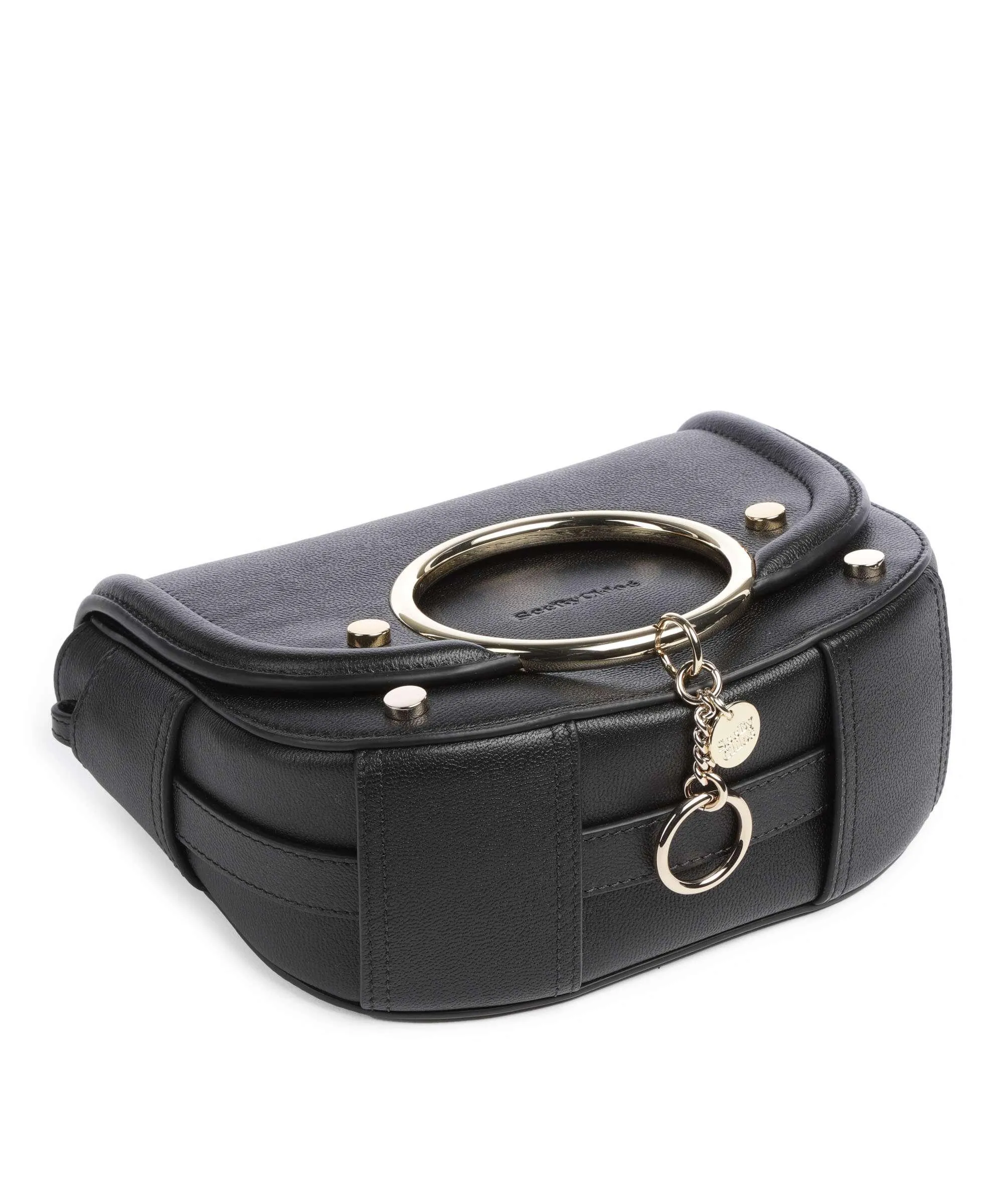  See by Chloé Mara Borsa a tracolla pelle di vacchetta finemente grana nero  