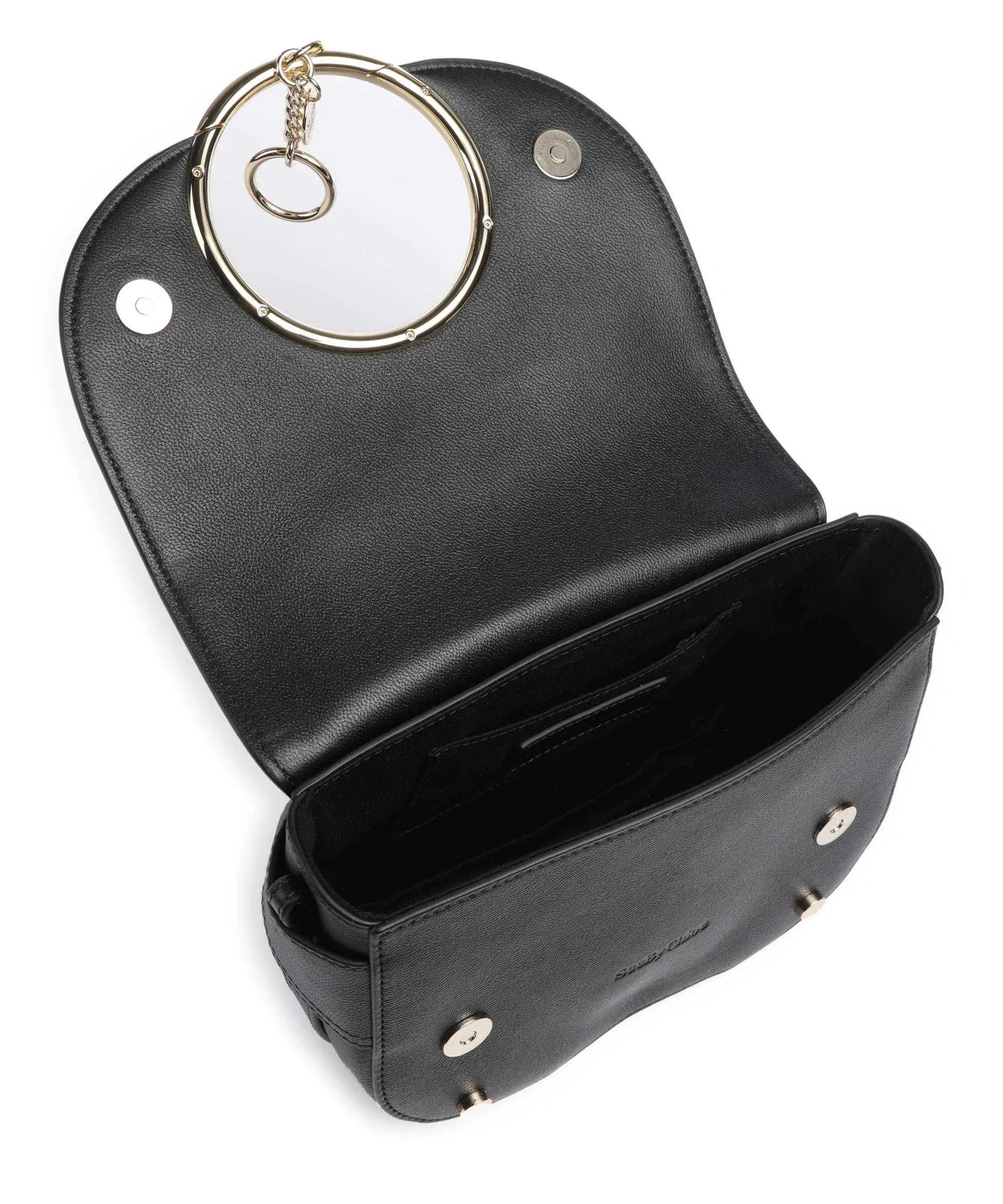  See by Chloé Mara Borsa a tracolla pelle di vacchetta finemente grana nero  