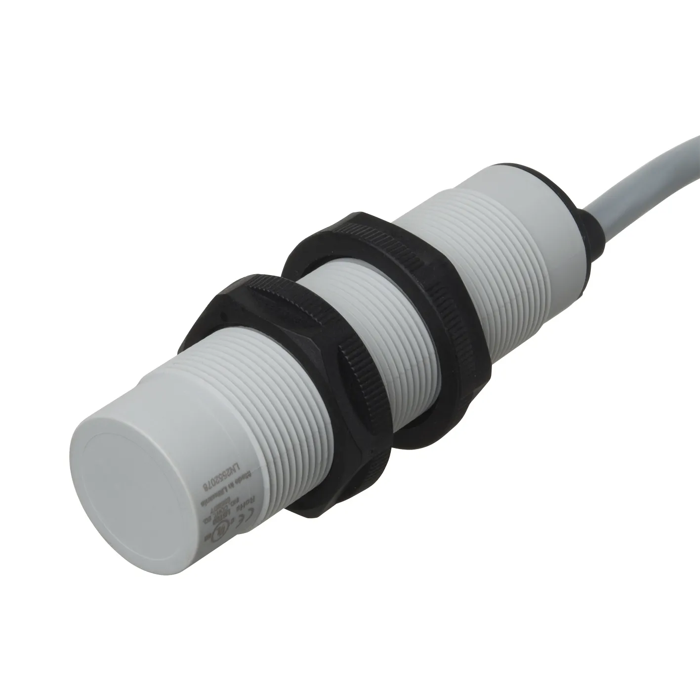Sensore di prossimità Cilindro filettato Carlo Gavazzi, M30, rilevamento 12 mm, 24 → 230 V c.a./c.c.