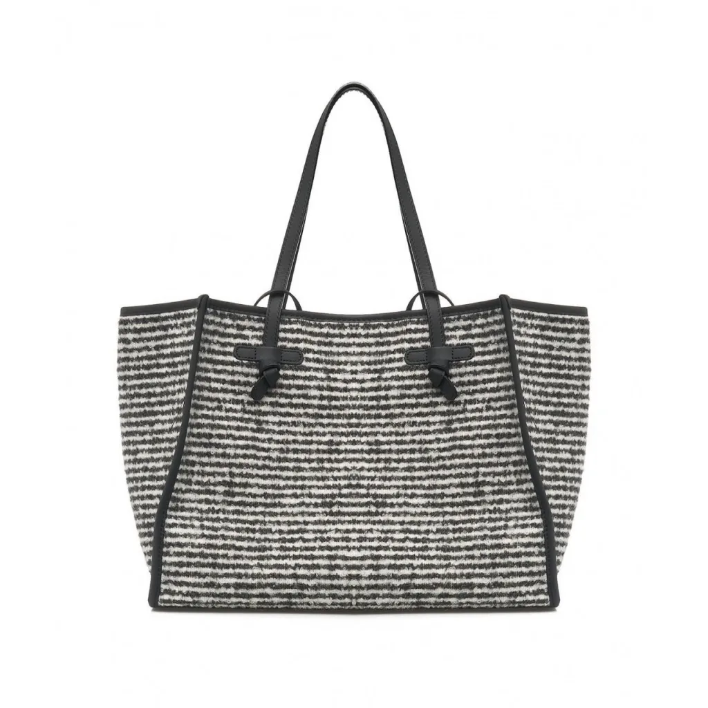 Shopper Marcella in lana nero
