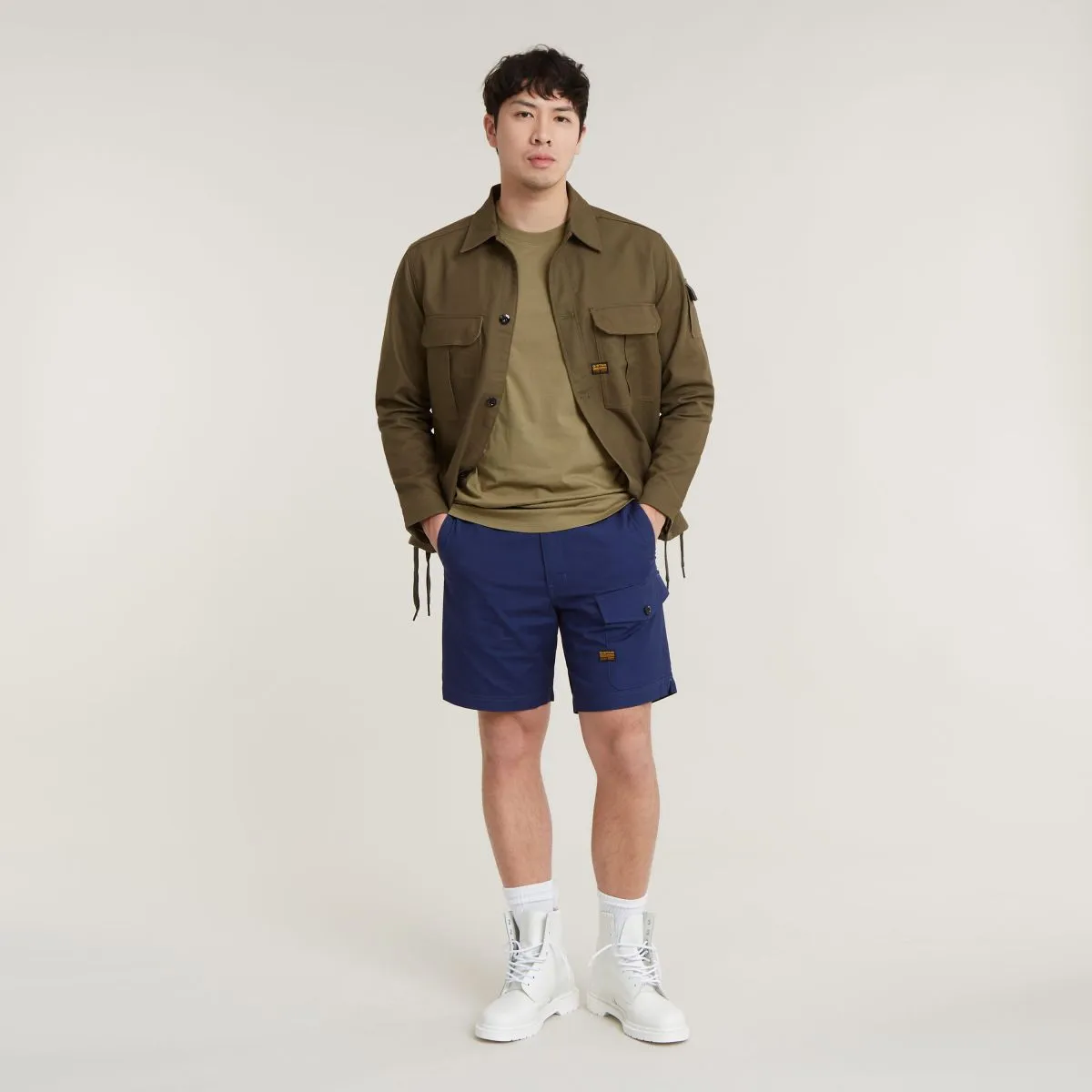 SHORTS E BERMUDA Uomo G-STAR D21039 D384 1305 IMPERIAL BLUE
