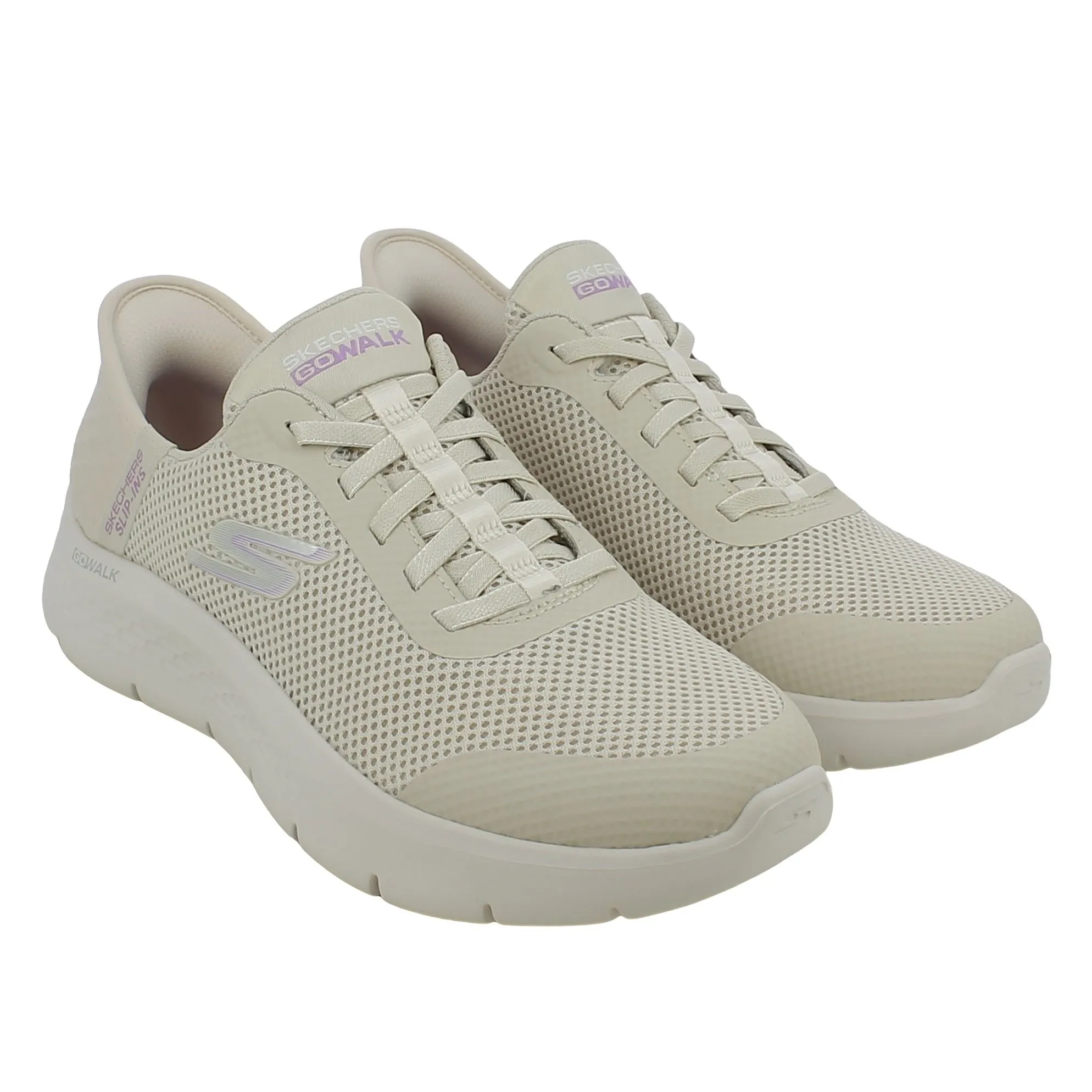 Skechers  Slip In Go Walk Flex - Grand Entry White 