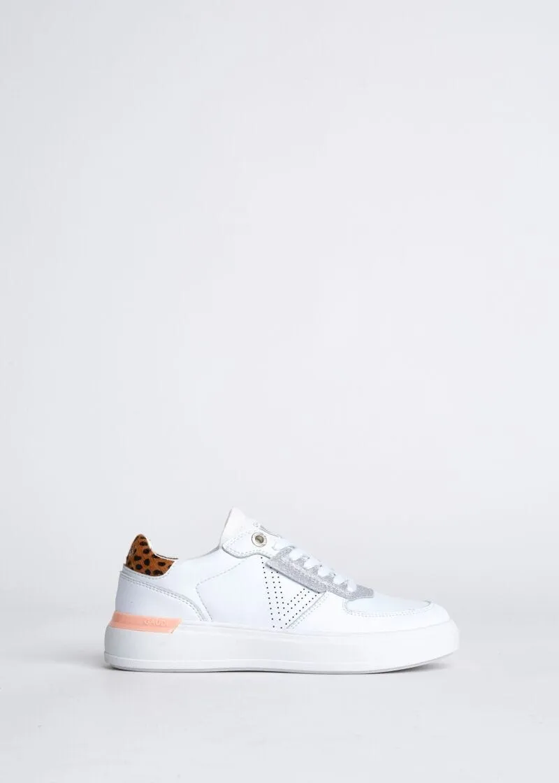 Sneaker con dettaglio animalier