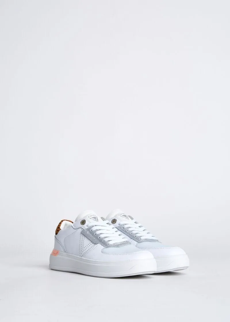 Sneaker con dettaglio animalier