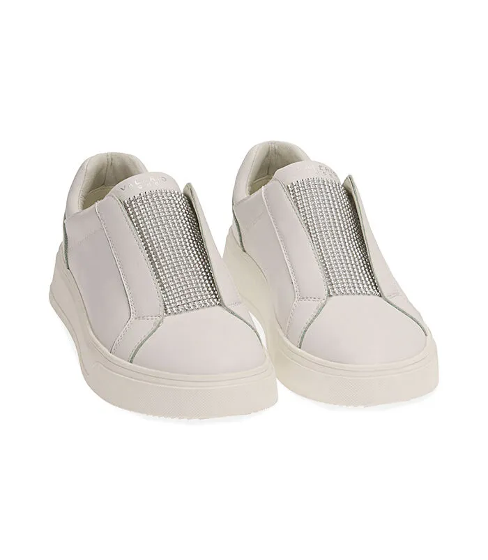 Sneakers bianco/argento