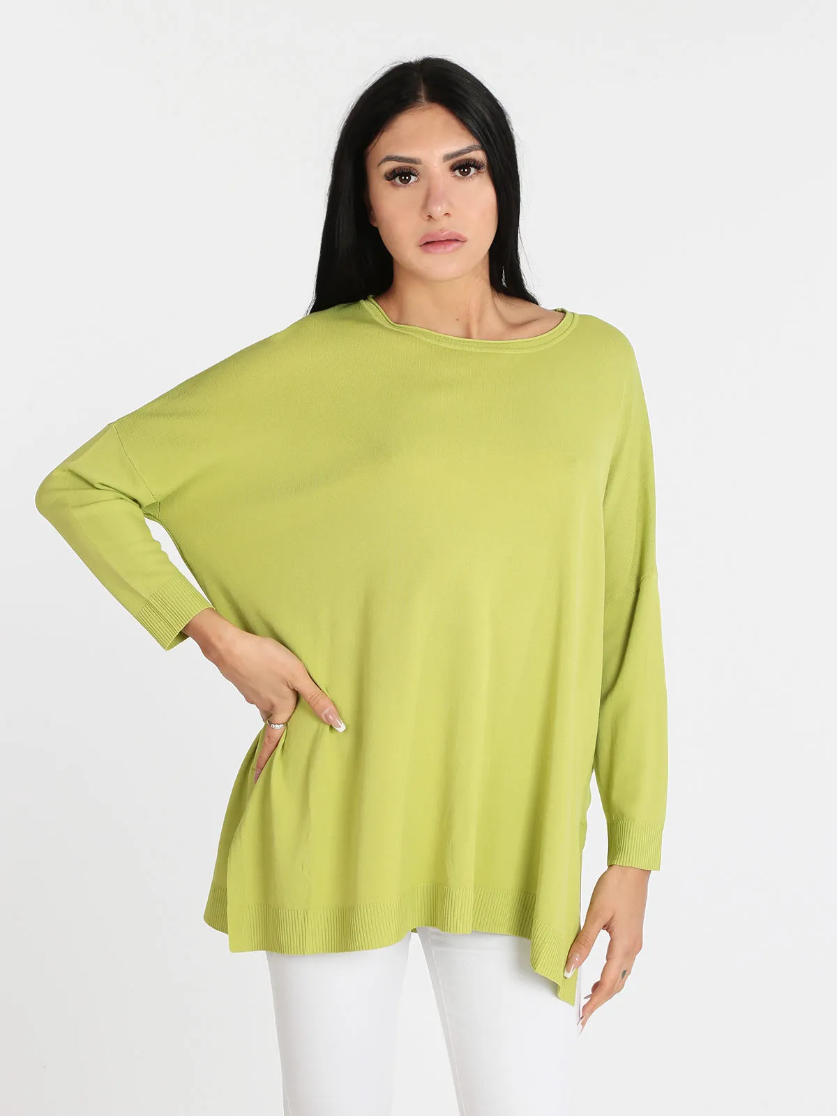 Solada Pull femme oversize léger