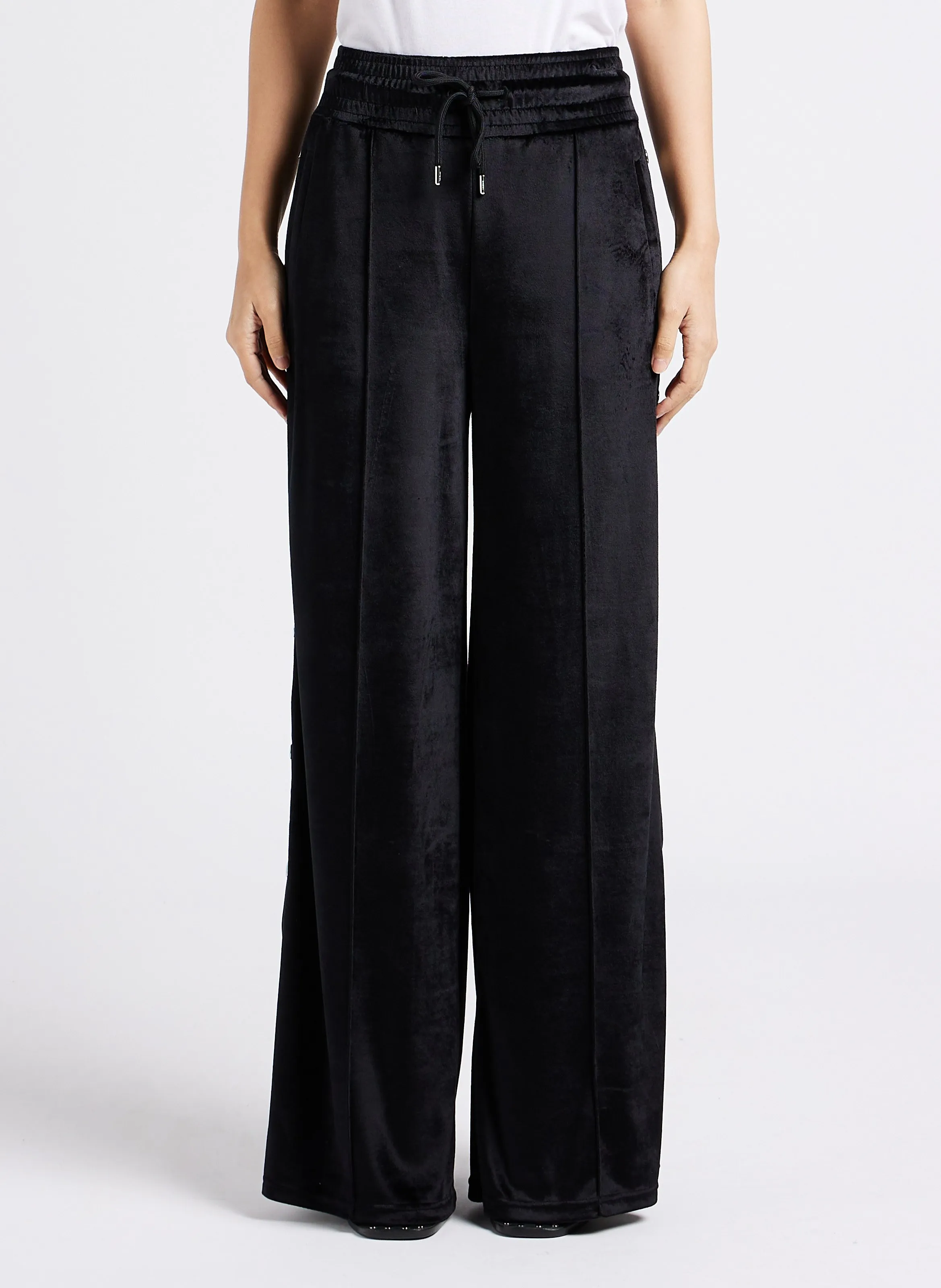  SONIA RYKIEL   Pantaloni larghi a vita alta | Nero