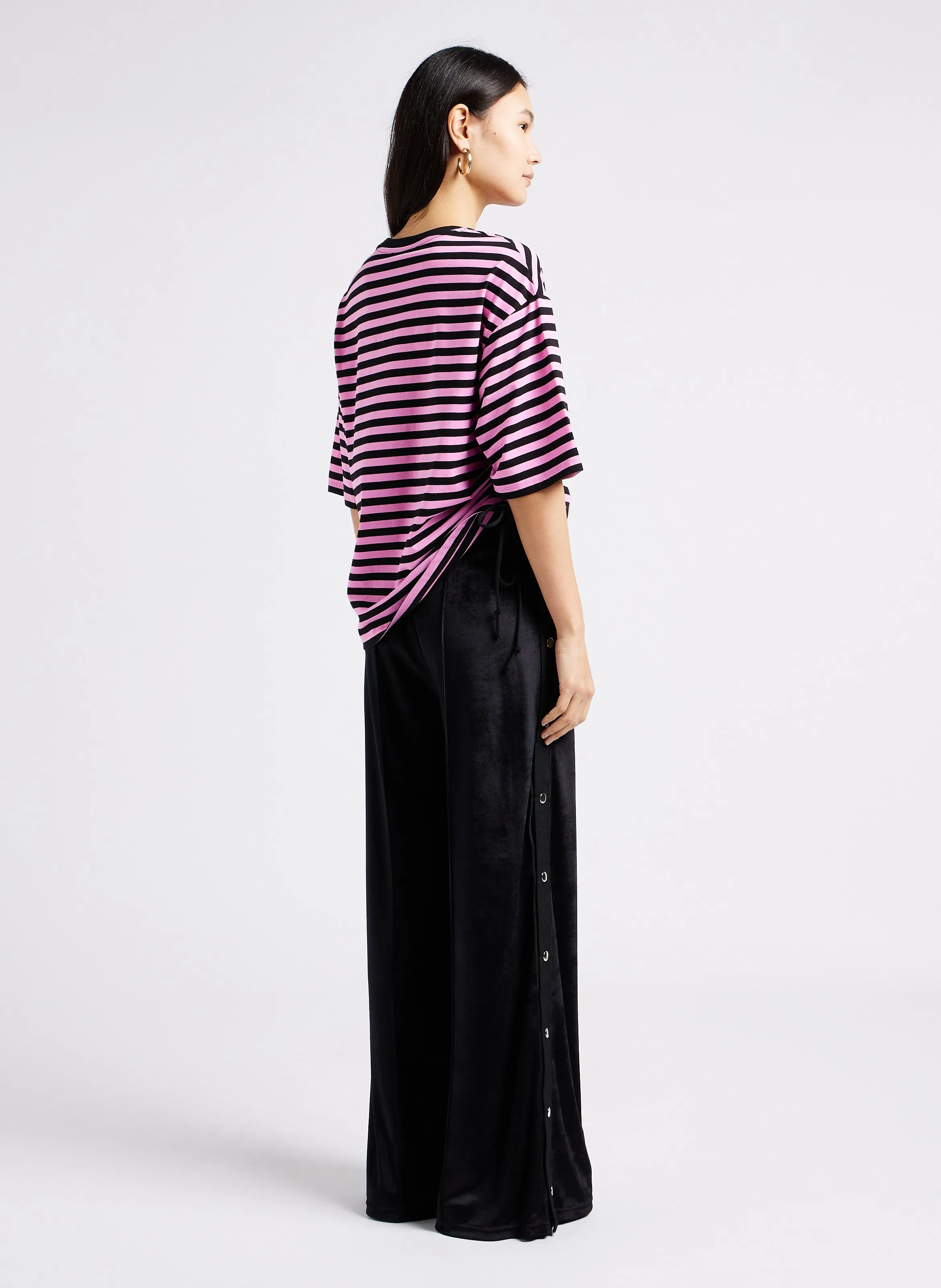  SONIA RYKIEL   Pantaloni larghi a vita alta | Nero