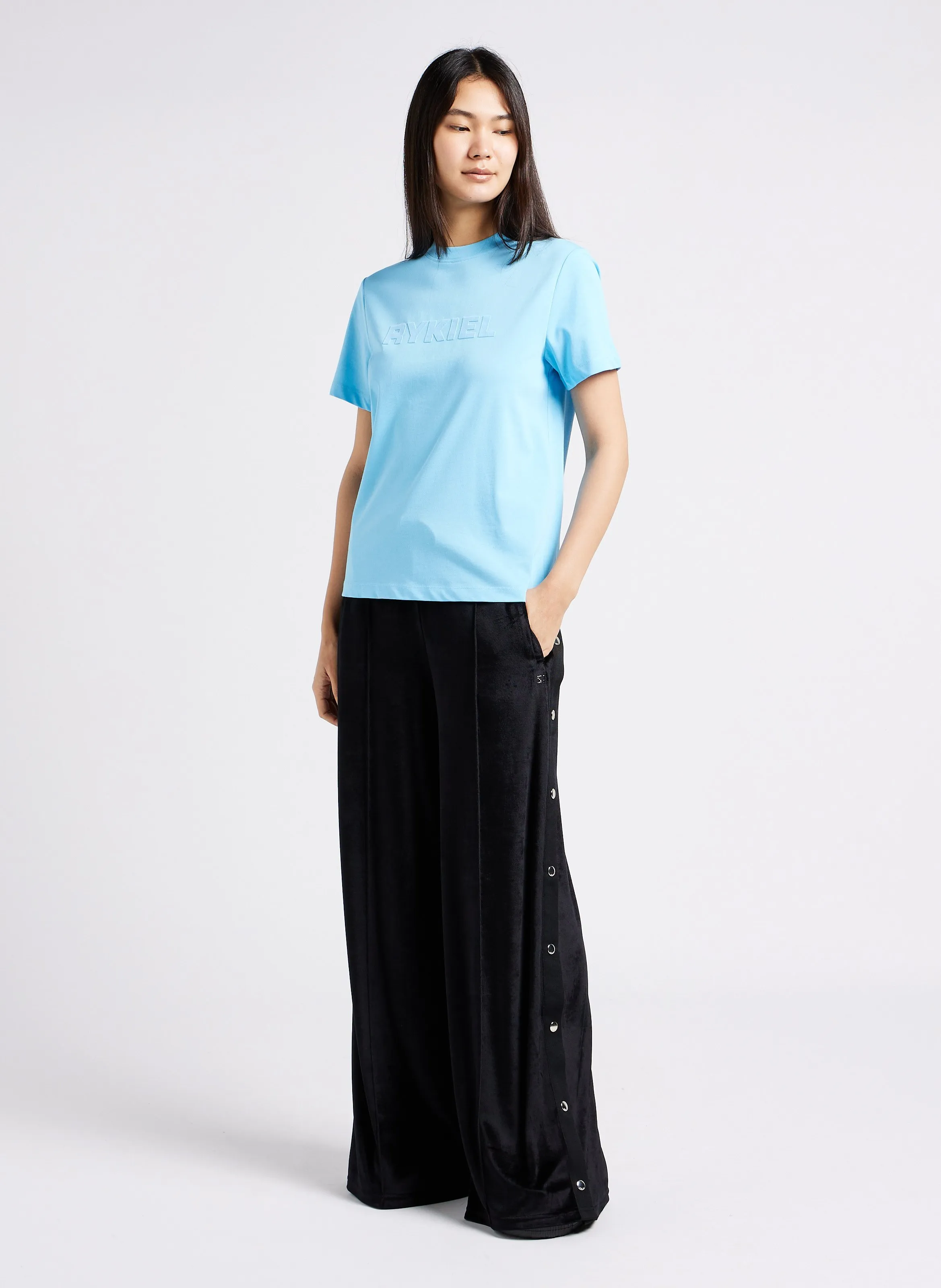  SONIA RYKIEL   Pantaloni larghi a vita alta | Nero