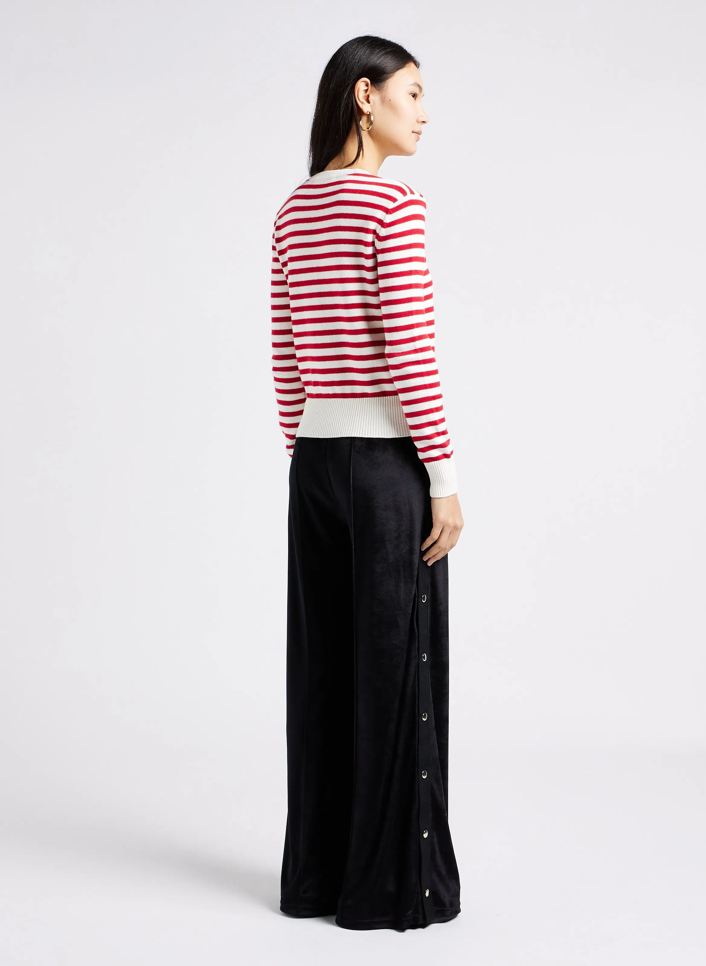 SONIA RYKIEL   Pantaloni larghi a vita alta | Nero