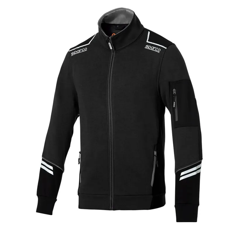 Sparco ALABAMA felpa tecnica nero/grigio scuro