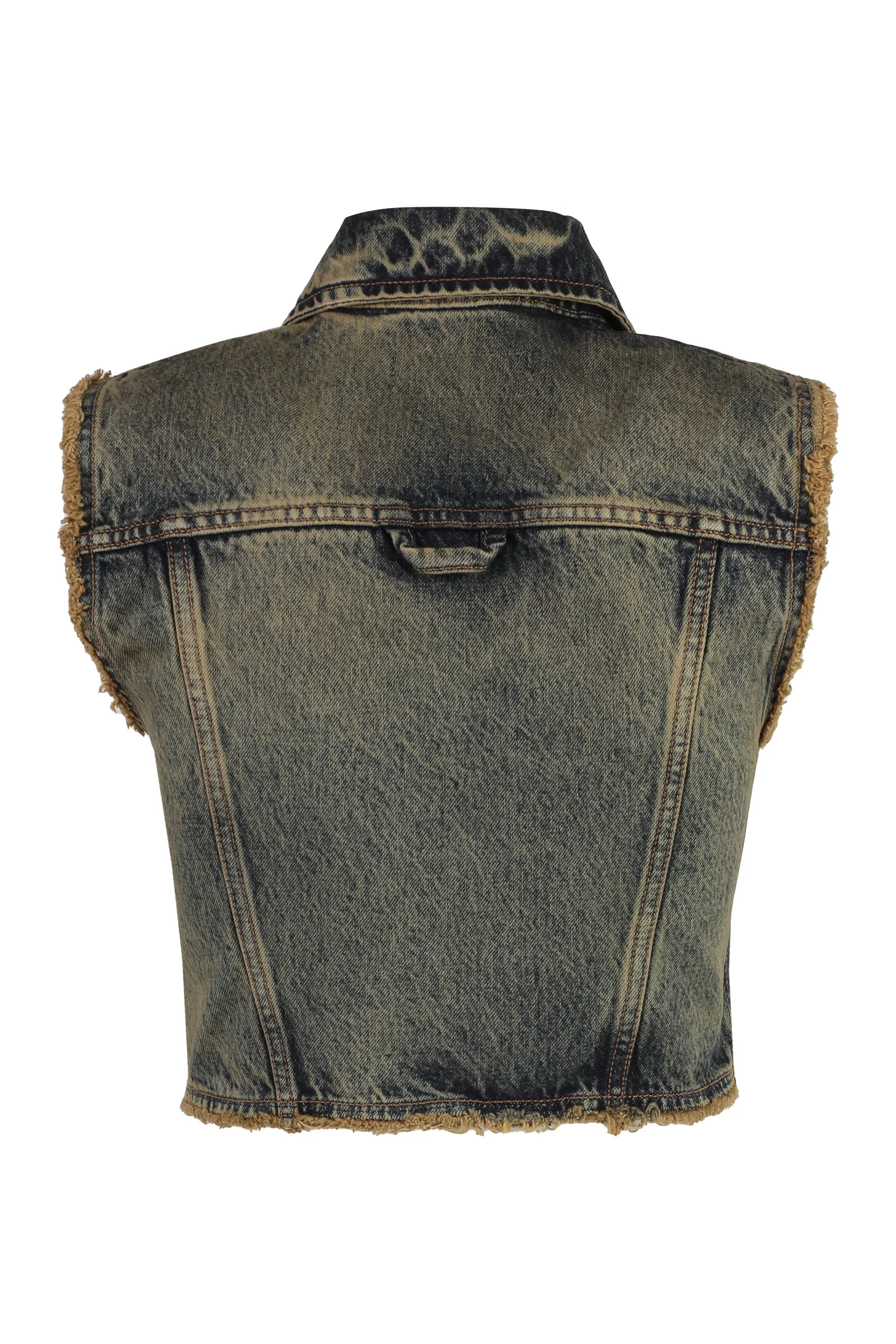 Sportmax Gilet Scire in denim