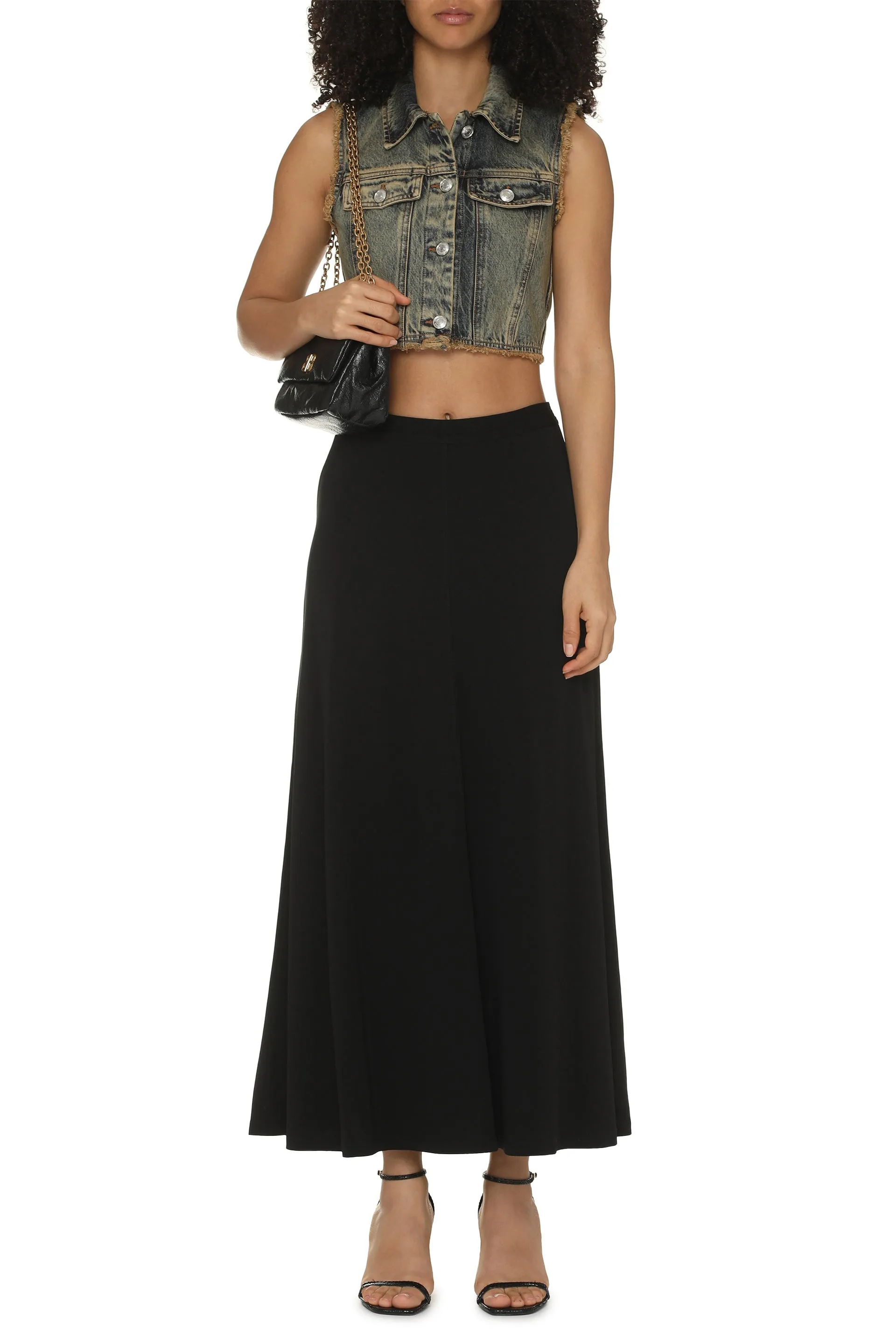 Sportmax Gilet Scire in denim