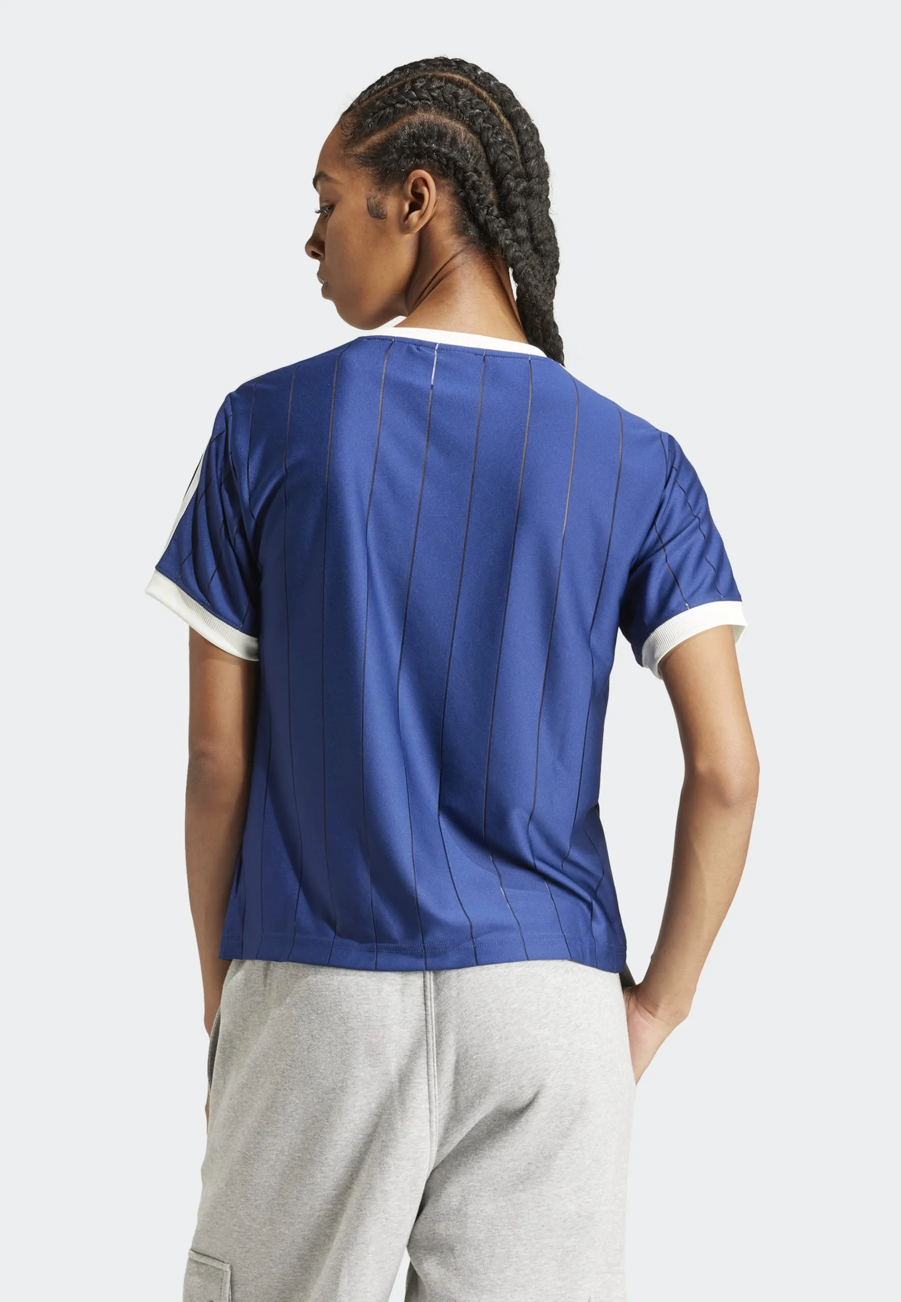 SPORTS CLUB 3 STRIPE TEE - T-shirt con stampa