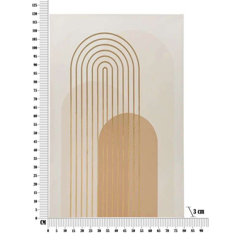 Stampa Dipinta Shine -A- Cm 80X3X120