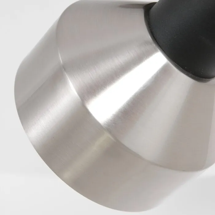 Steinhauer Acier Applique Nero, 1-Luce