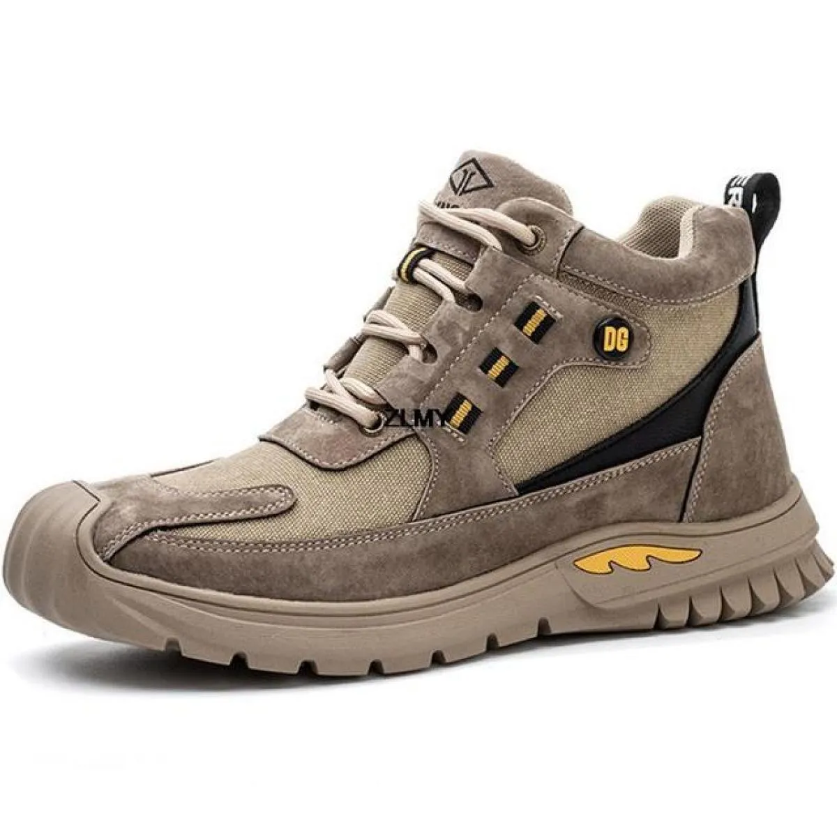 Stivali antinfortunistici da lavoro indistruttibili Scarpe antinfortunistiche con punta in acciaio Nuove scarpe da lavoro a prov