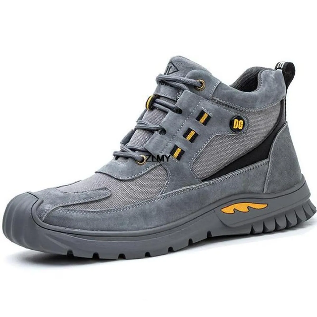 Stivali antinfortunistici da lavoro indistruttibili Scarpe antinfortunistiche con punta in acciaio Nuove scarpe da lavoro a prov
