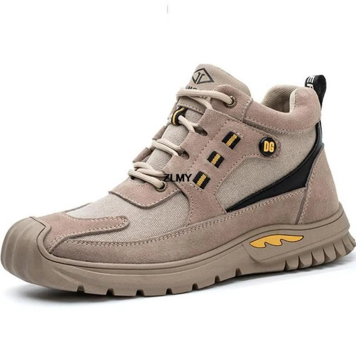 Stivali antinfortunistici da lavoro indistruttibili Scarpe antinfortunistiche con punta in acciaio Nuove scarpe da lavoro a prov