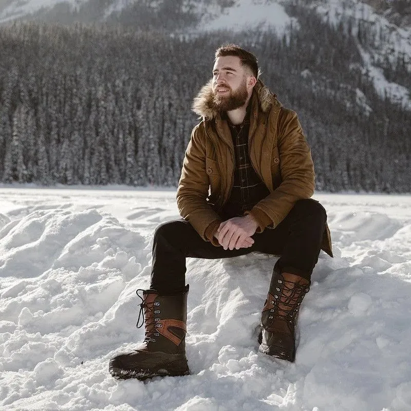 Stivali da spedizione invernali Baffin Apex (Nero/Bark) Uomo