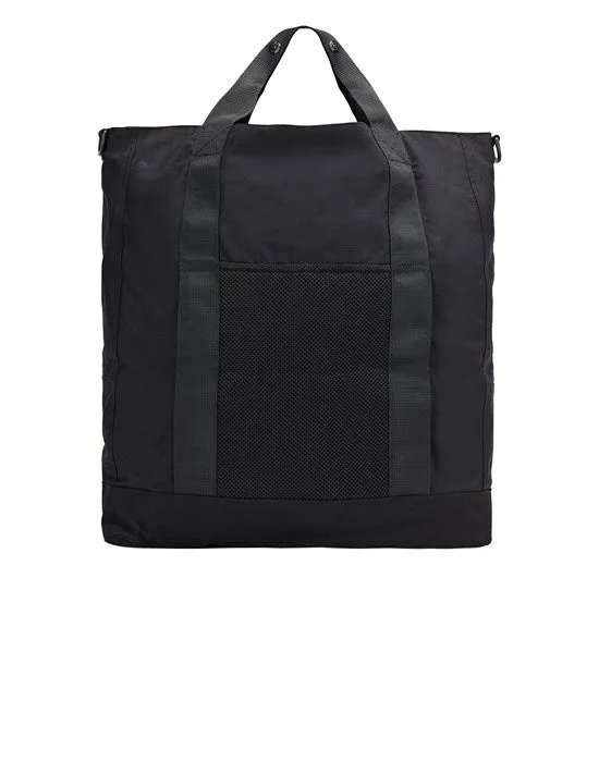 STONE ISLAND BORSA TOTE TELA BLACK