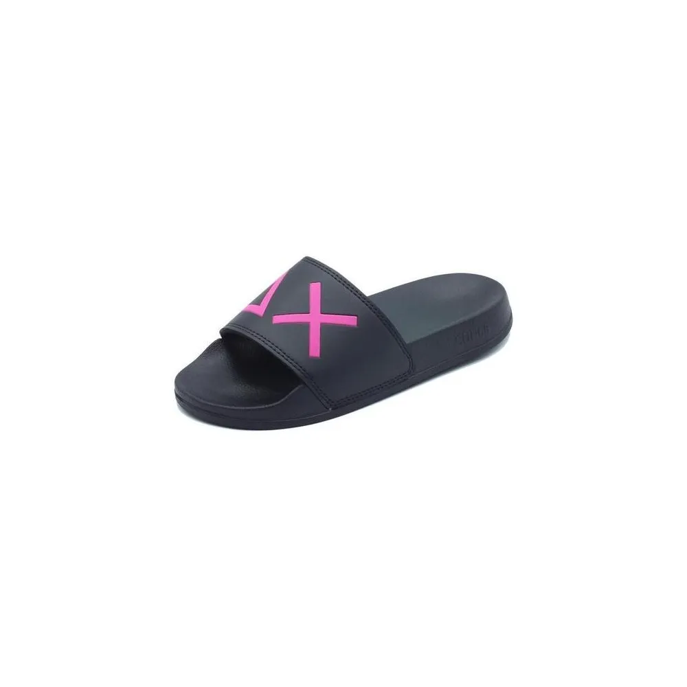 SUN68 AX - SLIPPERS LOGO - NERO - DONNA - X33228 - 11