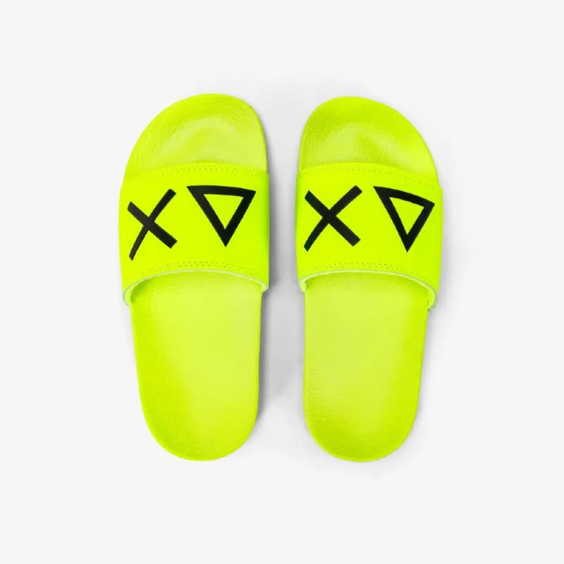 SUN68 Boy's Slippers Logo